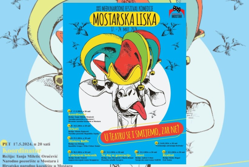 17. maja svečano otvaranje festivala Mostarska liska