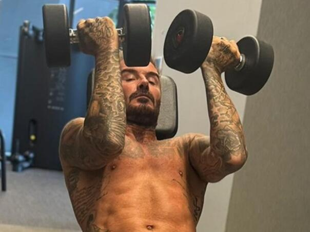 Beckham ‘zapalio’ Instagram slikom iz teretane