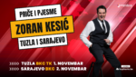 Kesić u novembru u Tuzli i Sarajevu