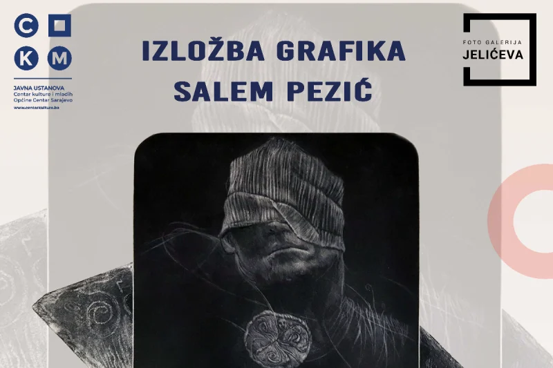 Izložba grafika sarajevskog umjetnika Salema Pezića od sutra u Galeriji Jelićeva