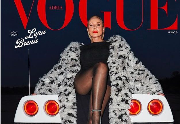 Lepa Brena zablistala na naslovnici Vogue Adria