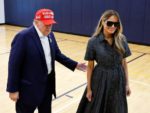 Melania Trump na glasanju u neprepoznatljivom izdanju