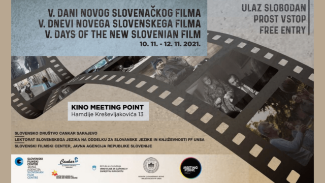 Dani novog slovenačkog filma od 12. do 14. decembra u kinu Meeting Point