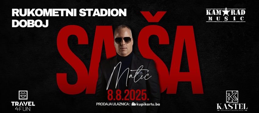 Koncert Saše Matića u Doboju