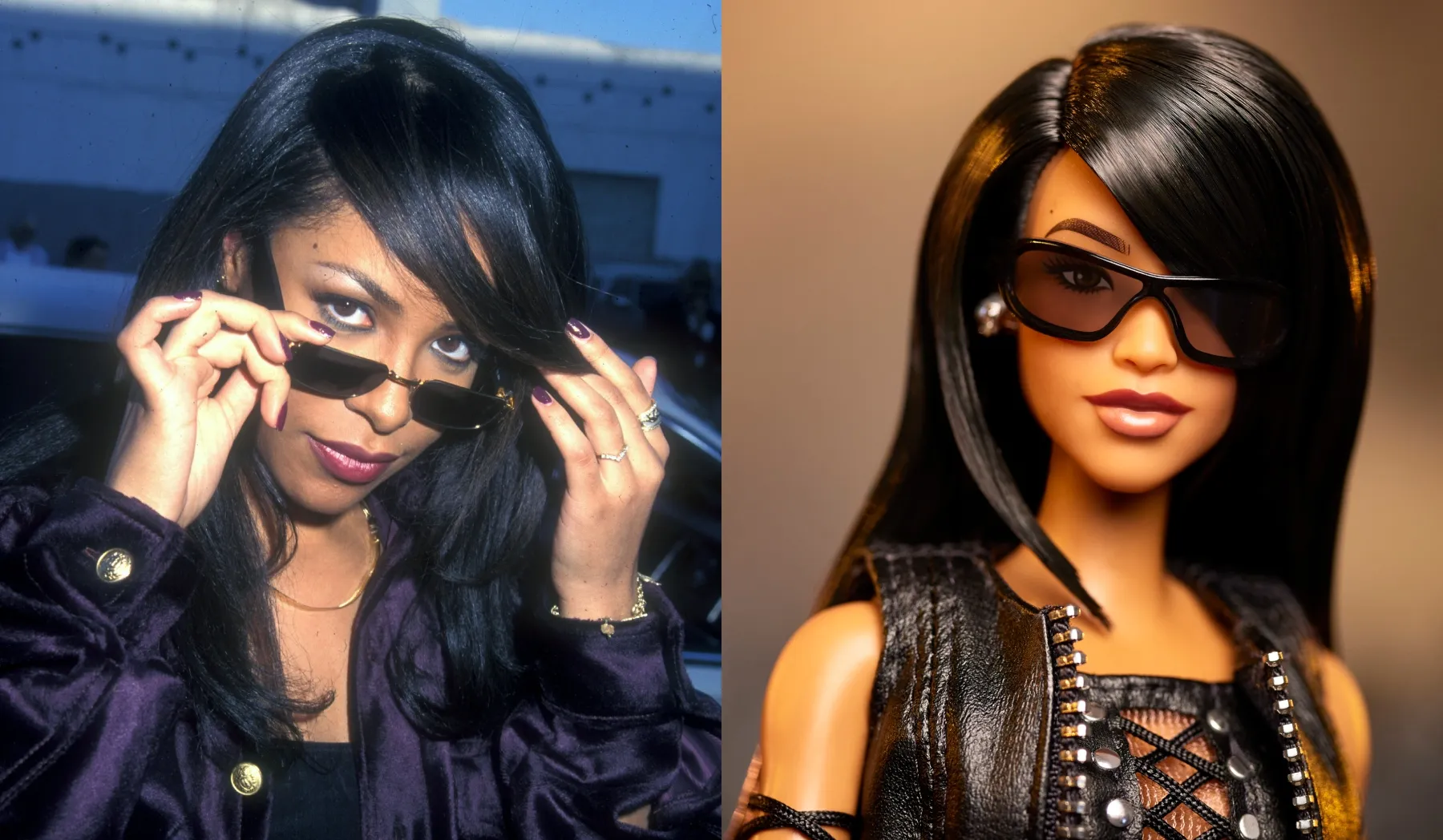 Aaliyah pretvorena u Barbie lutku