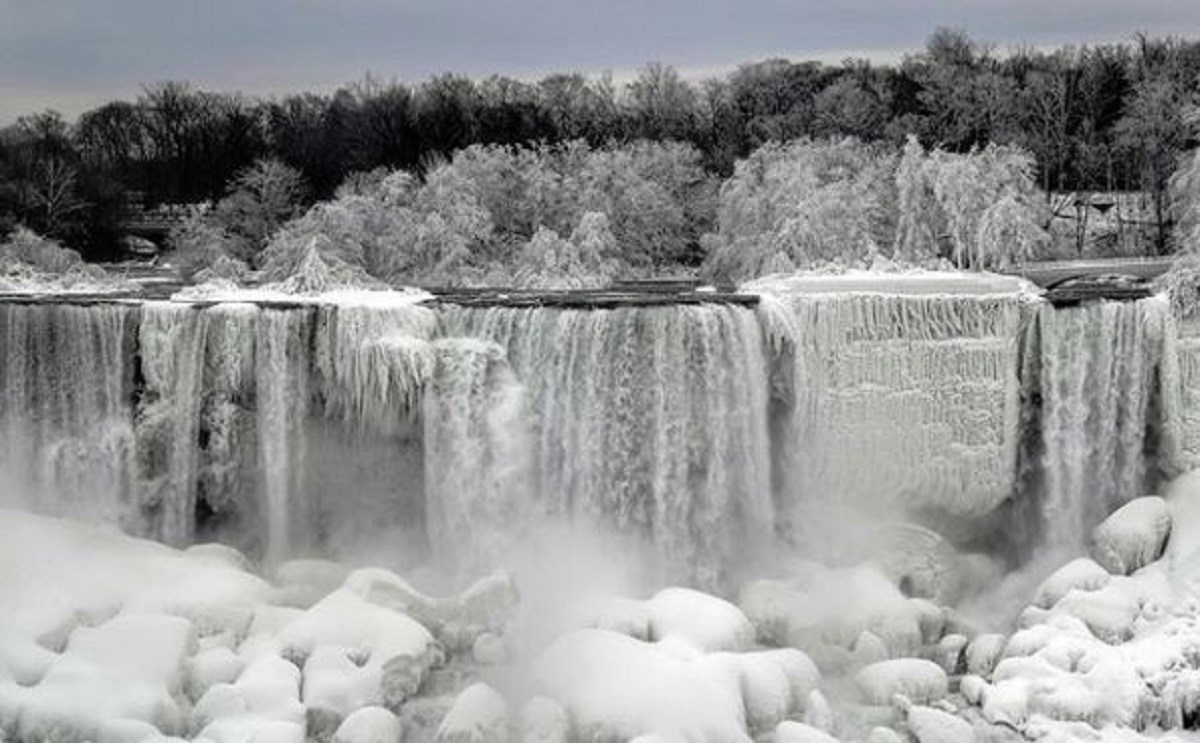 Niagarini slapovi zimi: Prirodni spektakl pod ledenim plaštom