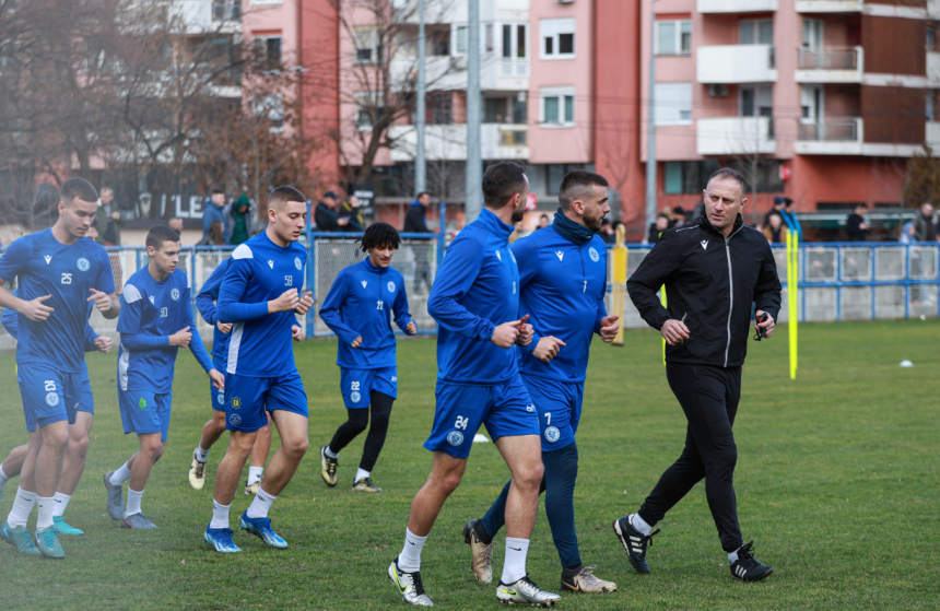 Željezničar odradio prvi trening u 2025. godini