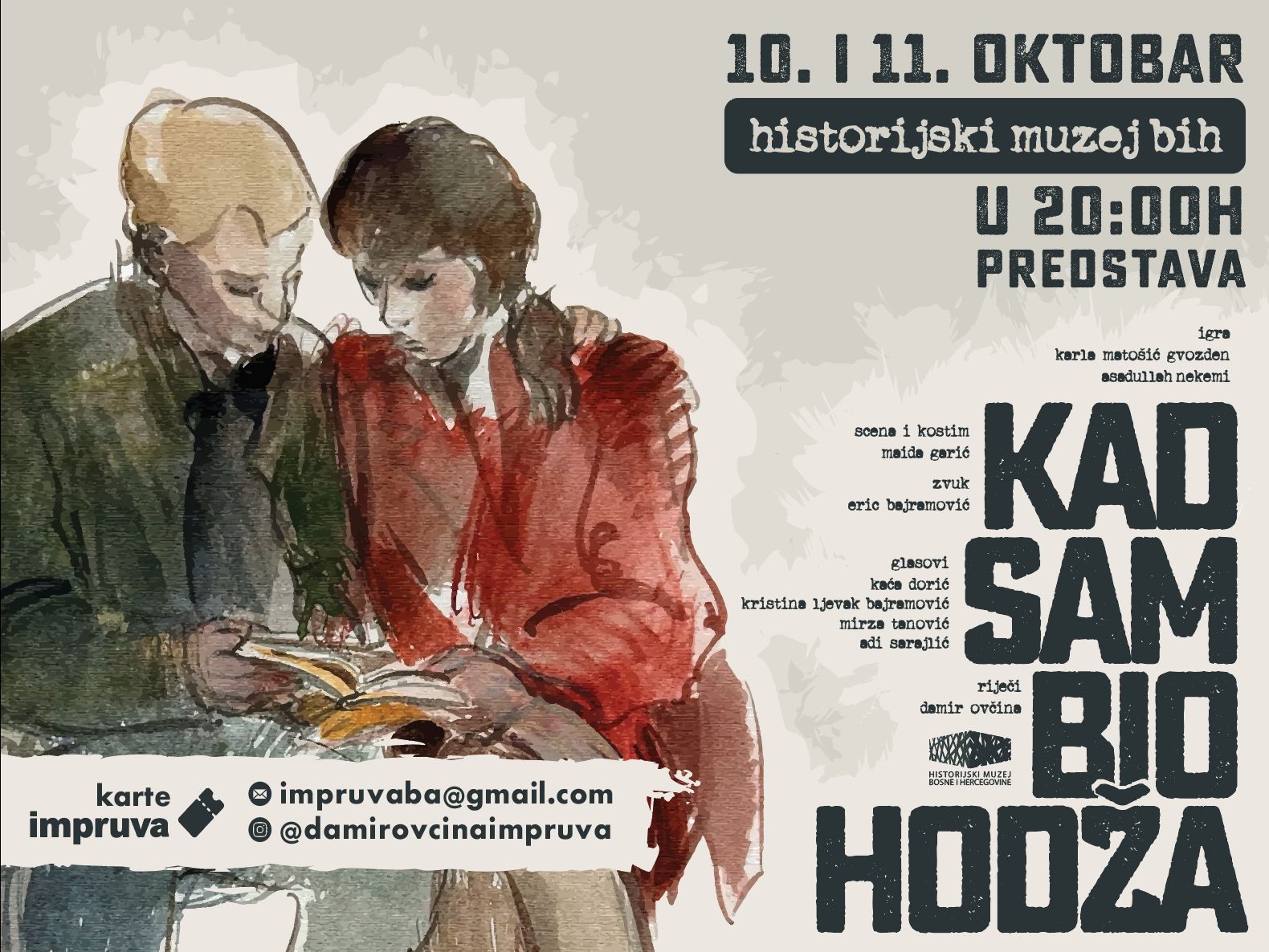 (VIDEO) Sarajlije spremne za premijeru drame “Kad sam bio hodža” Damira Ovčine u nedjelju 16. novembra