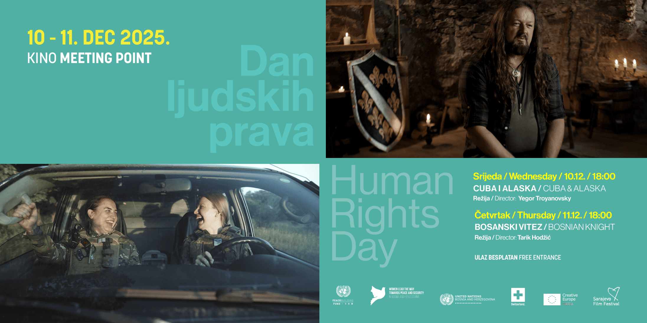 Počinje filmski program „Dan ljudskih prava“