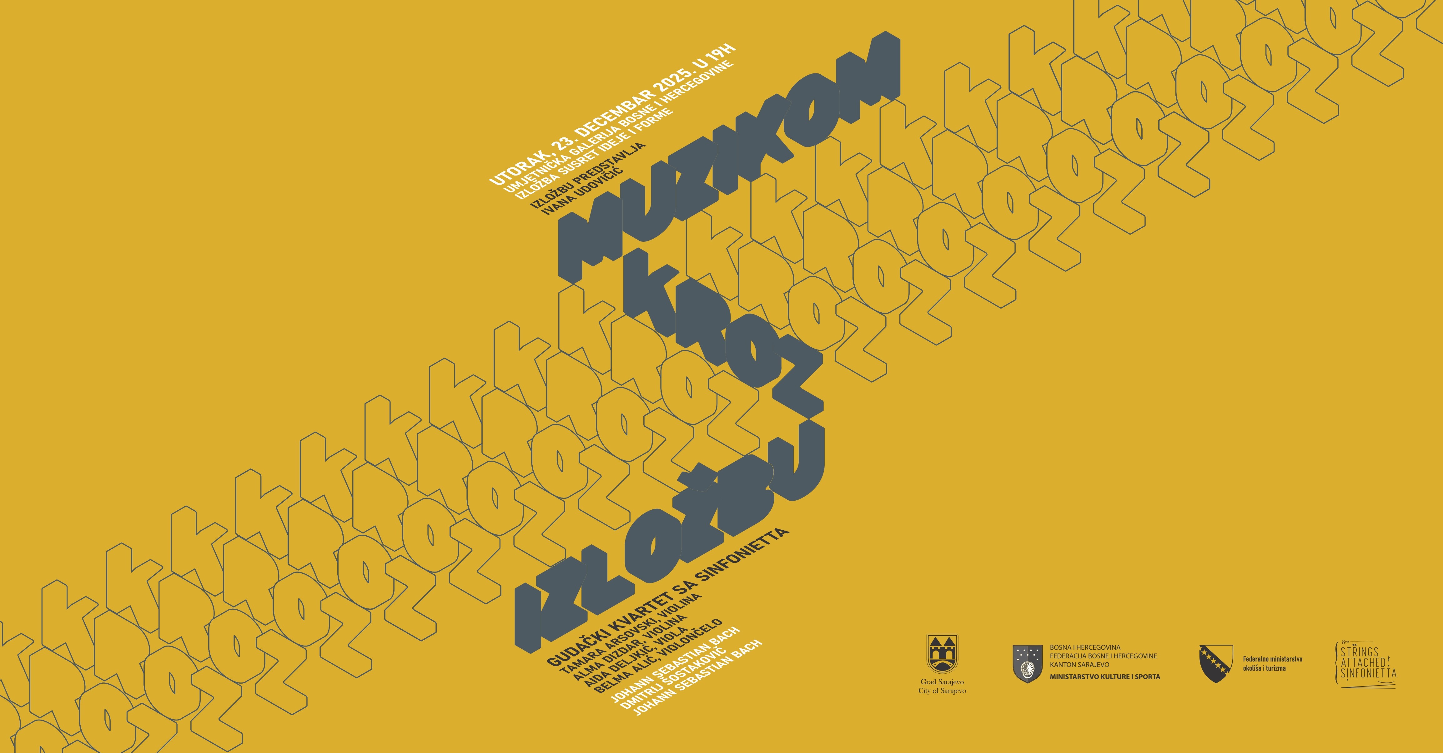Završni koncert projekta „Muzikom kroz izložbu“ u Umjetničkoj galeriji Bi