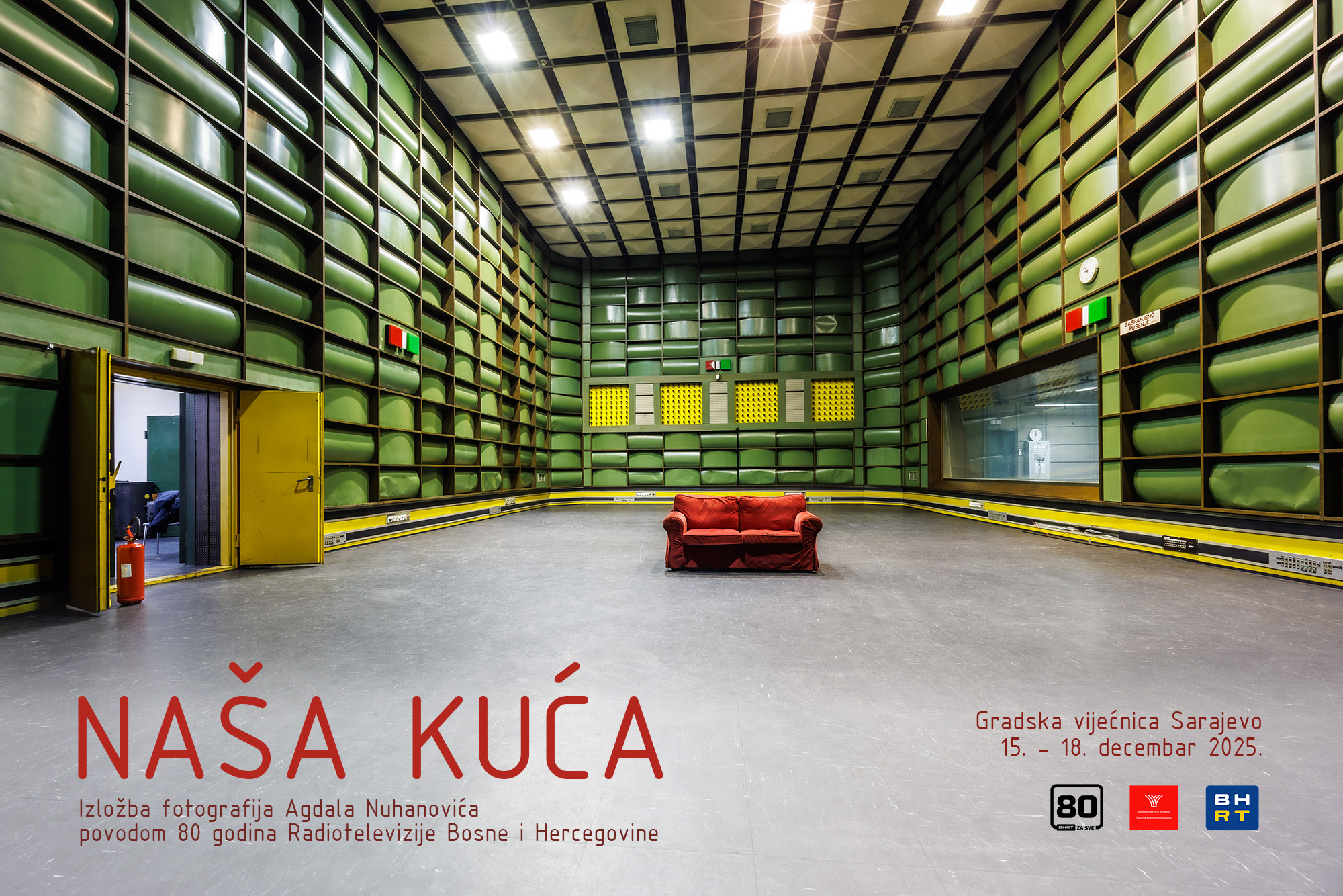 Otvaranje izložbe  Agdala Nuhanovića “Naša kuća” povodom 80 godina BHRT-a