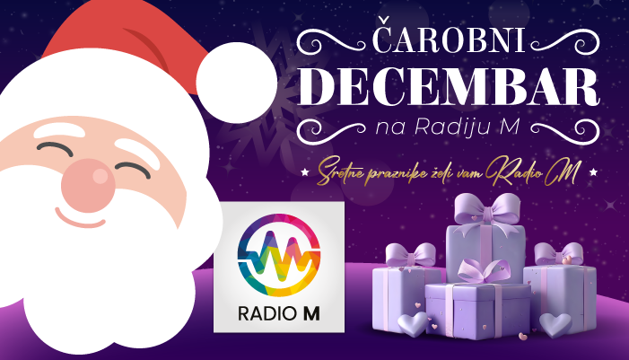 Radio M Media Group i ove godine na svoje radio stanice donosi vam Čarobni decembar i Magiju decembra