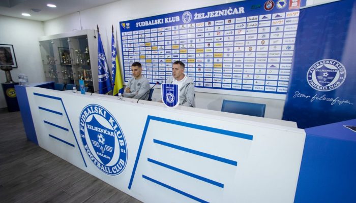 Foto: FK ŽELJEZNIČAR | Akrapović pred Zrinjski: Na nama je da igrom i borbom zapalimo stadion