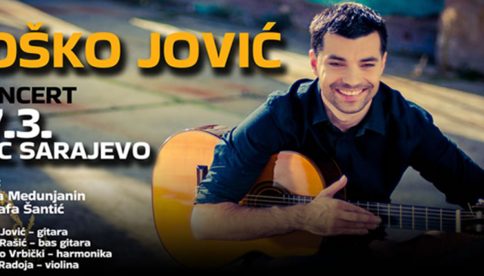 Koncert Boško Jović i gosti - plakat