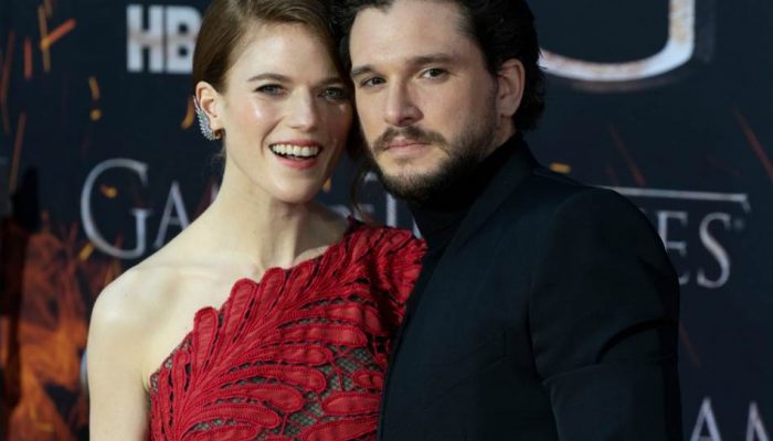 Rose Leslie i Kit Harington