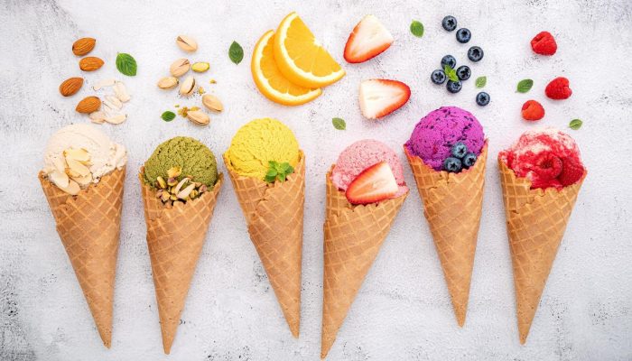 various-of-ice-cream-flavor-free-photo